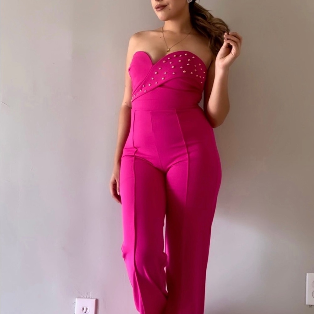 Pink Jumpsuit - Picture 1 of 2